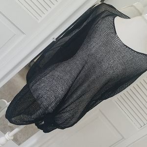 Millau net top black size small